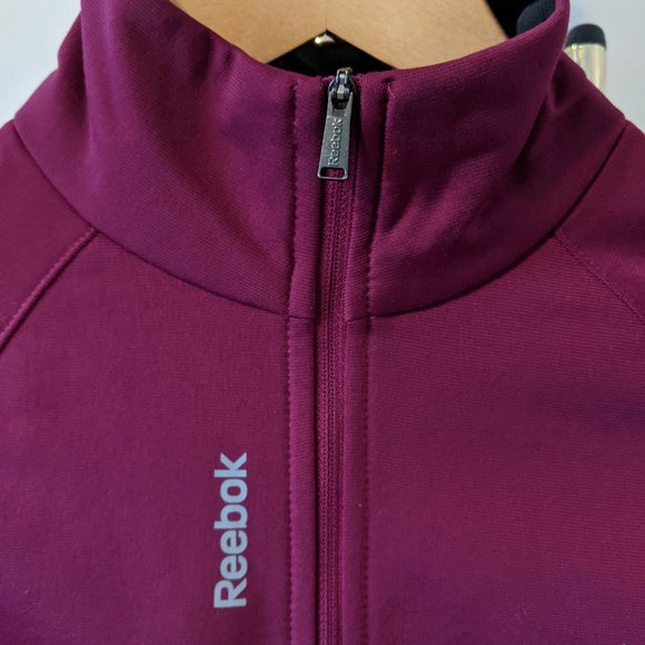 Magenta Reebok Track Jacket - Picture 3 of 8